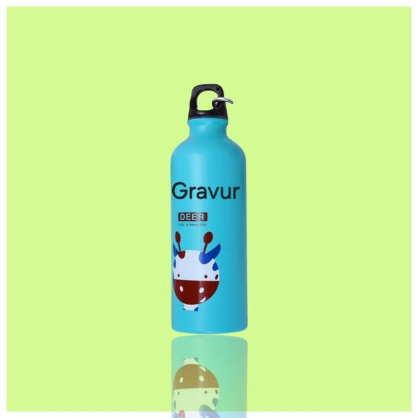 Personalisierbare Kinderflasche 500ml Aluminium