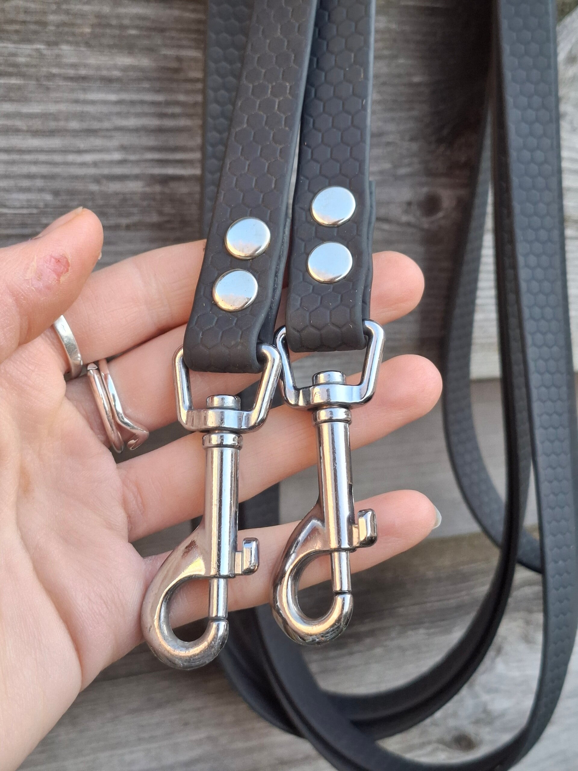 MSS dubbele longeerlijn hexa-grip