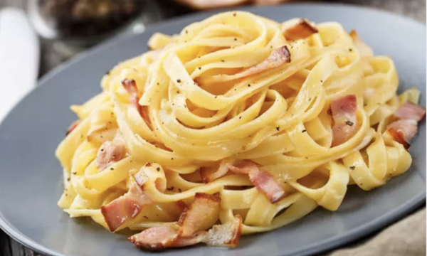 Tagliatelles Carbonara