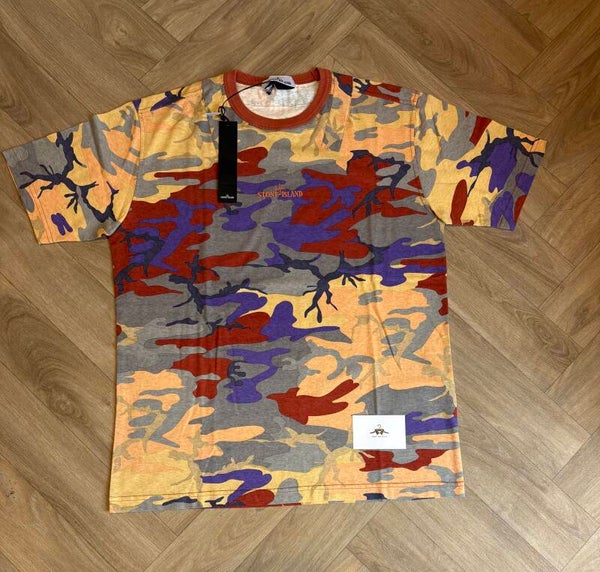 Stone Island Heritage Camo T Shirt - L