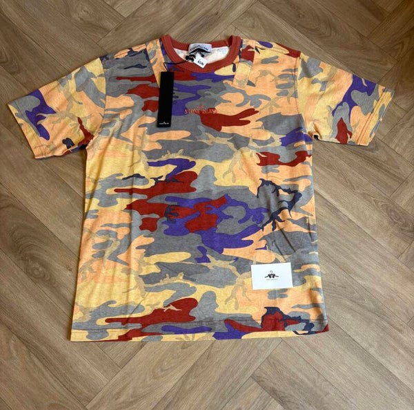 Stone Island Heritage Camo T Shirt - M