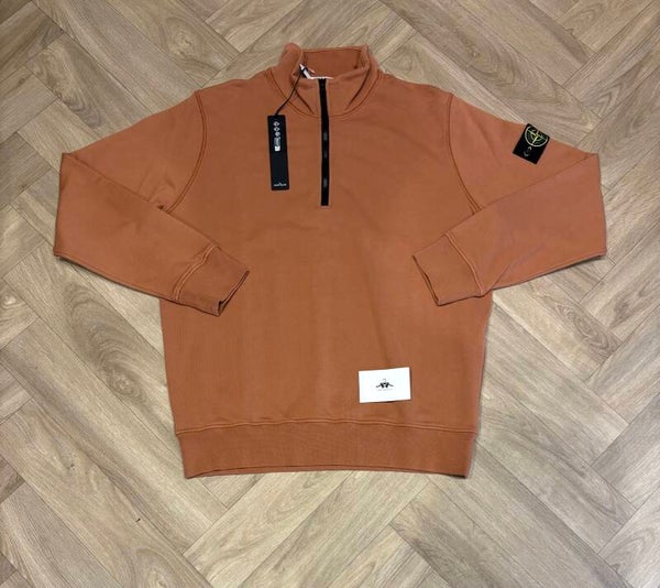 Stone Island 1/4 Zip Sweater - XL