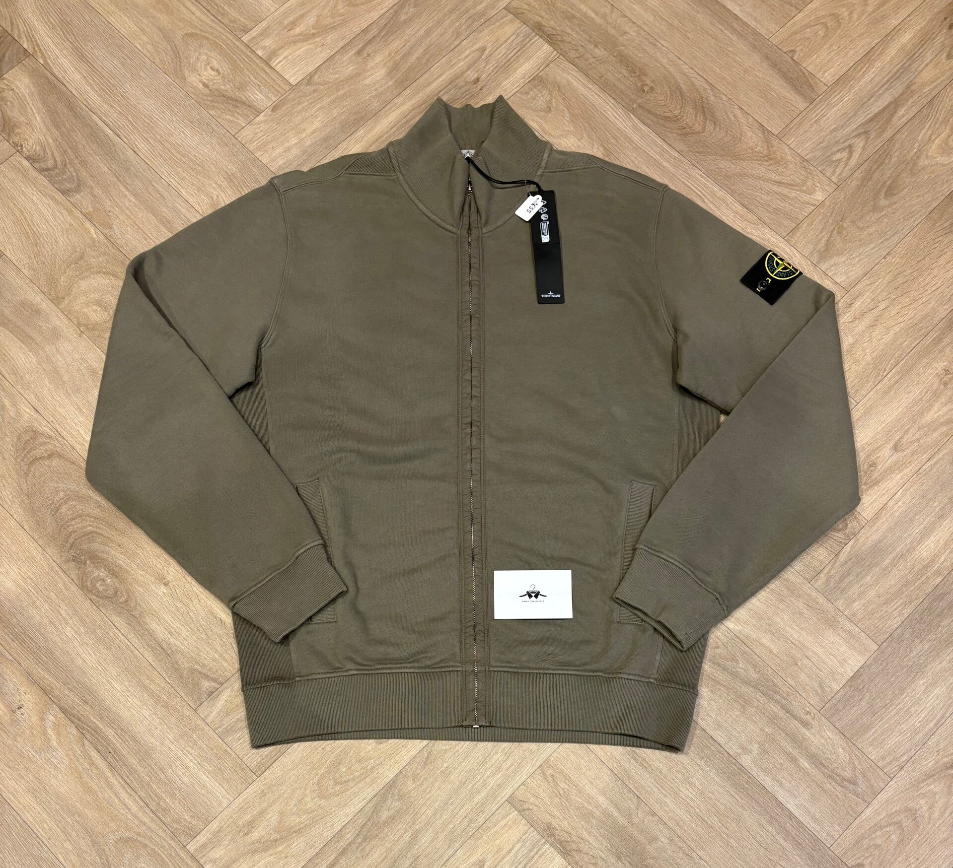 Stone Island Full Zip Sweater - L