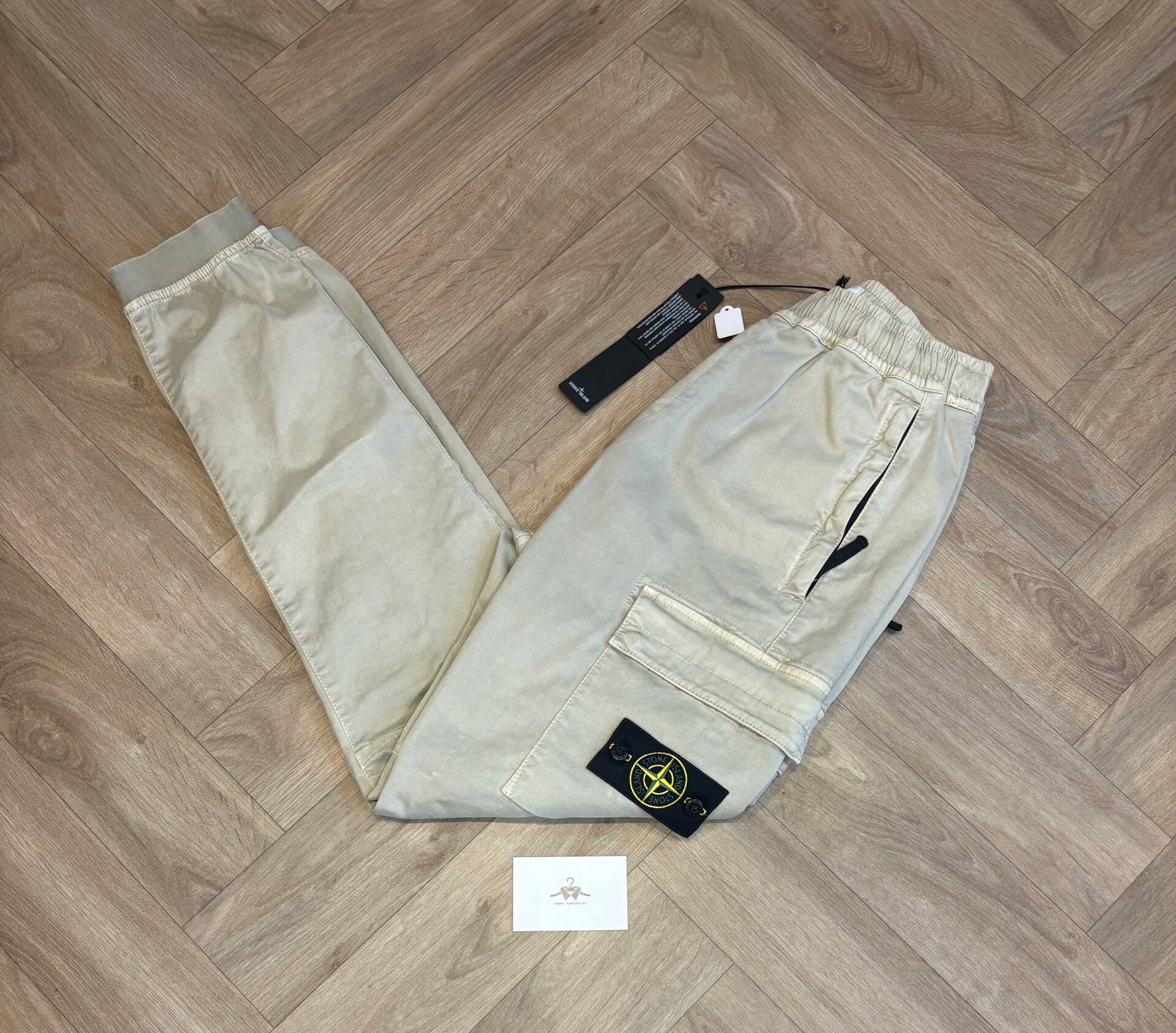 Stone Island Cuffed Cargos - 28W