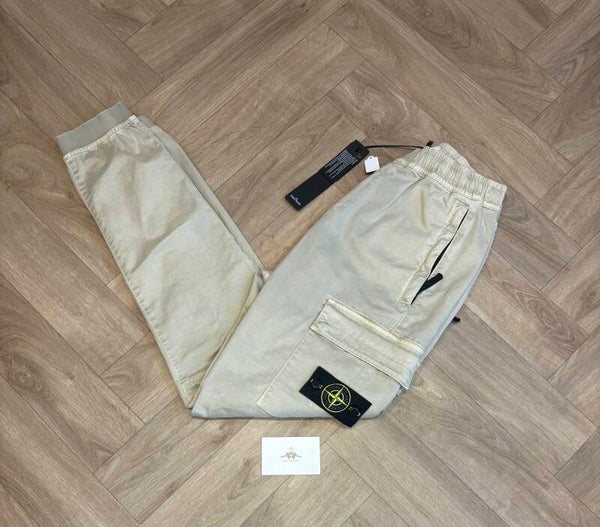 Stone Island Cuffed Cargos - 28W