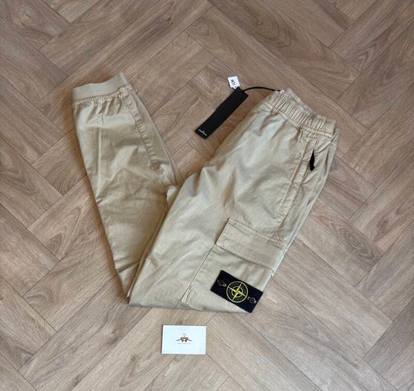 Stone Island Cuffed Cargos - 28W