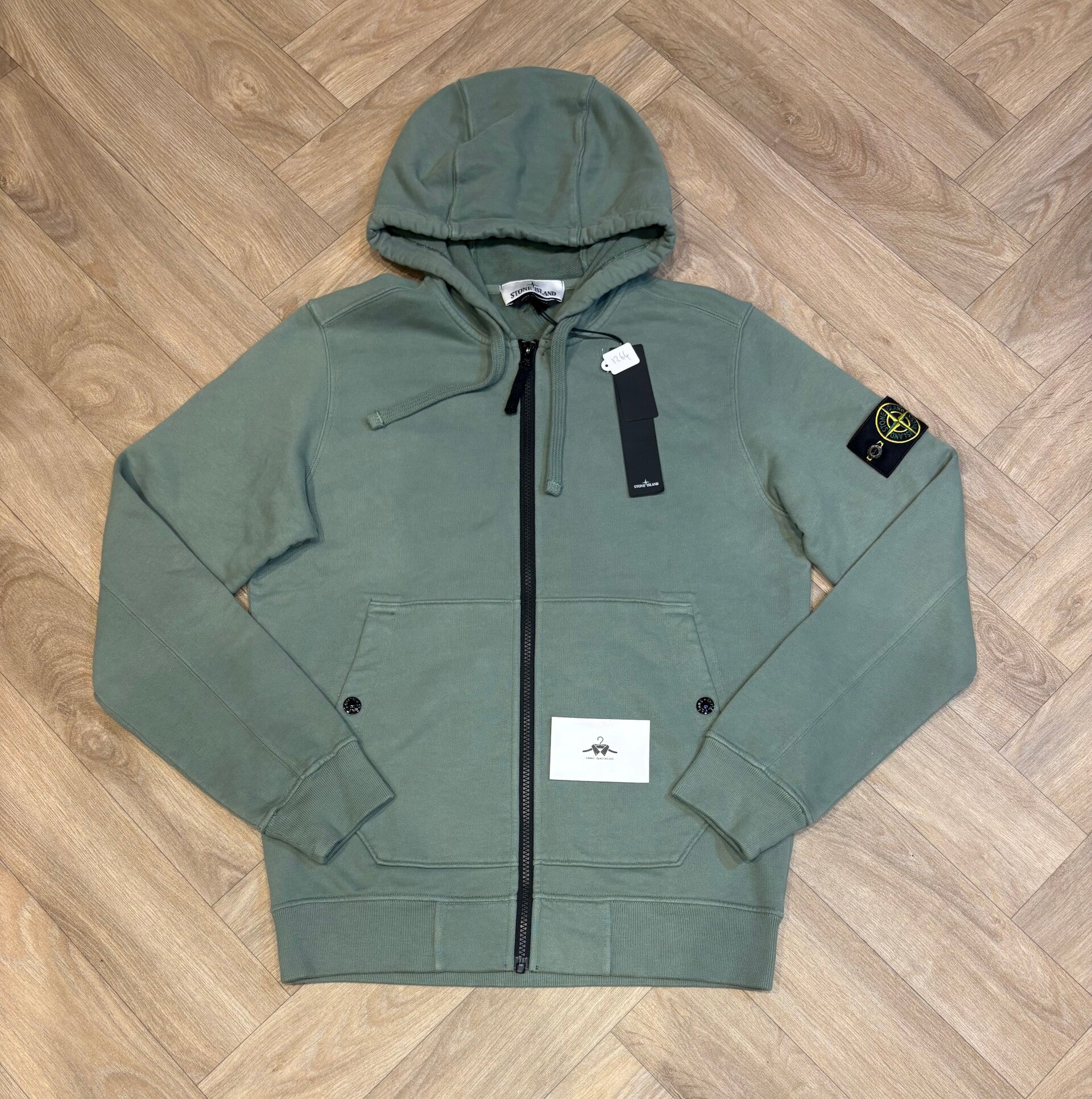 Stone Island Full Zip Hoodie - S