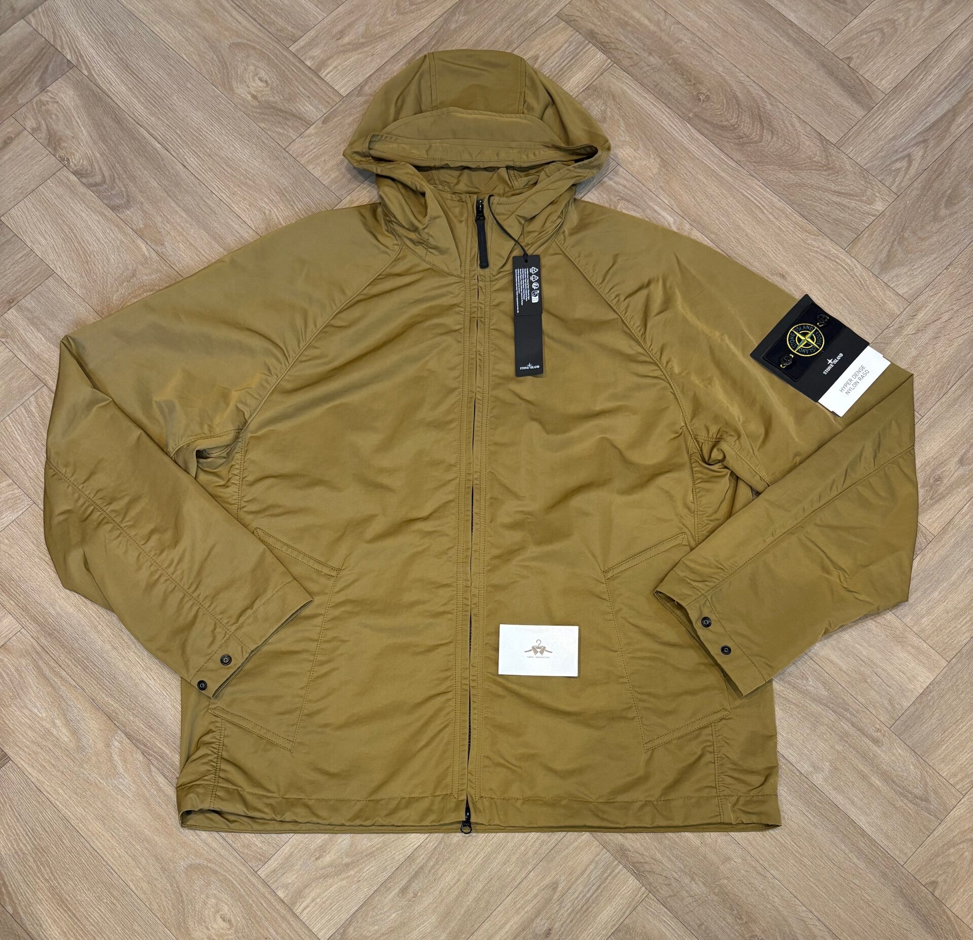 Stone Island Hyper Dense Nylon Raso Jacket - Multiple Sizes)