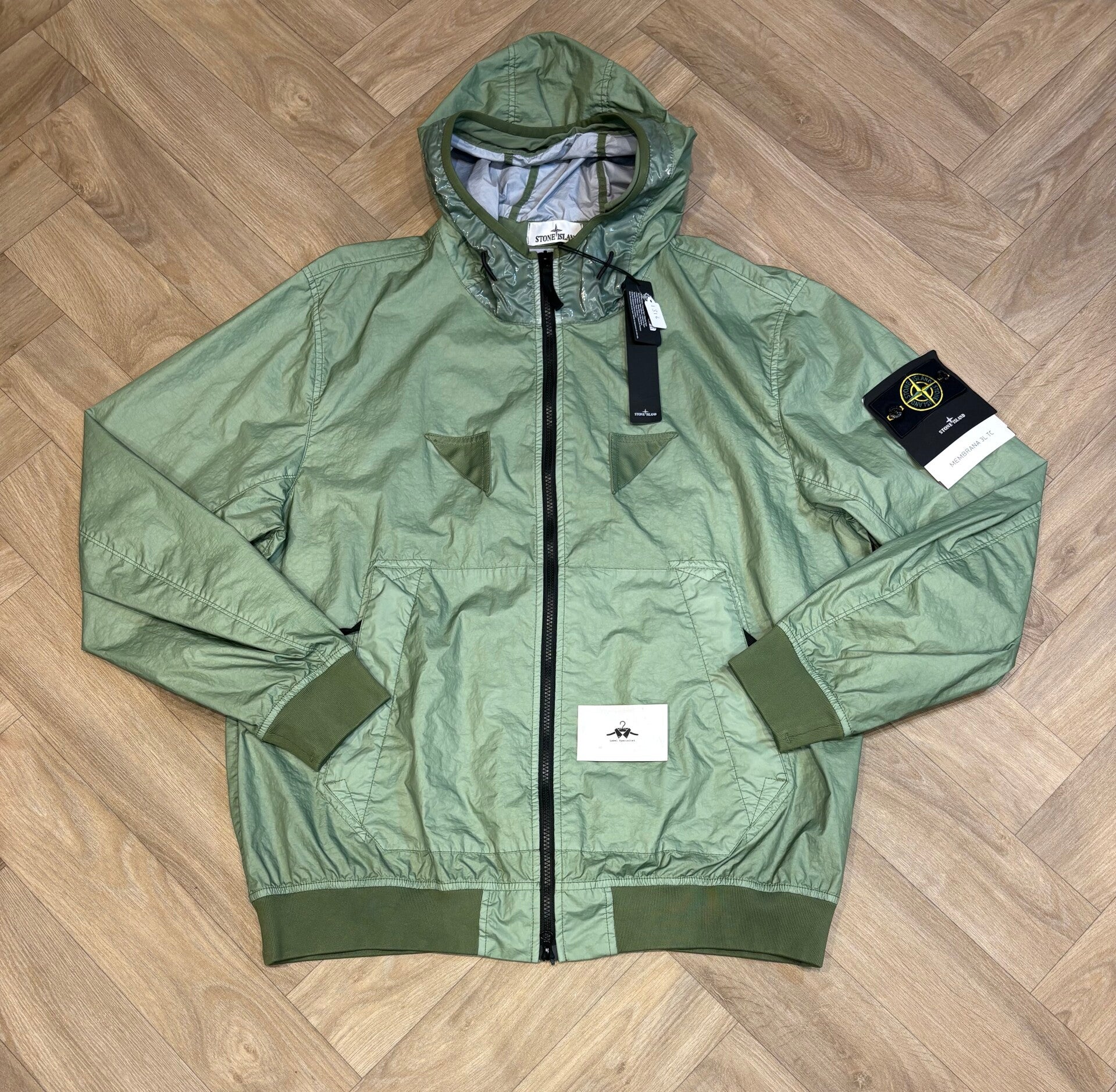 Stone Island Hooded Membrana 3L TC Jacket - XXL