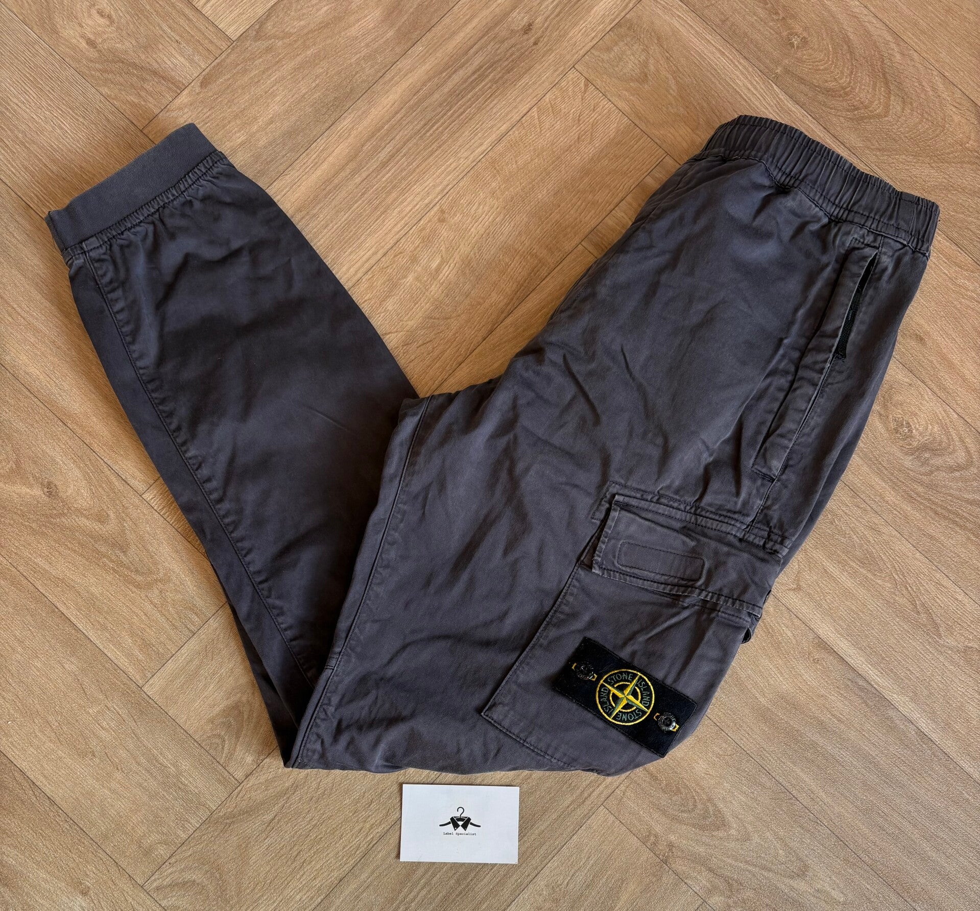 Stone Island Cuffed Cargos - 32W