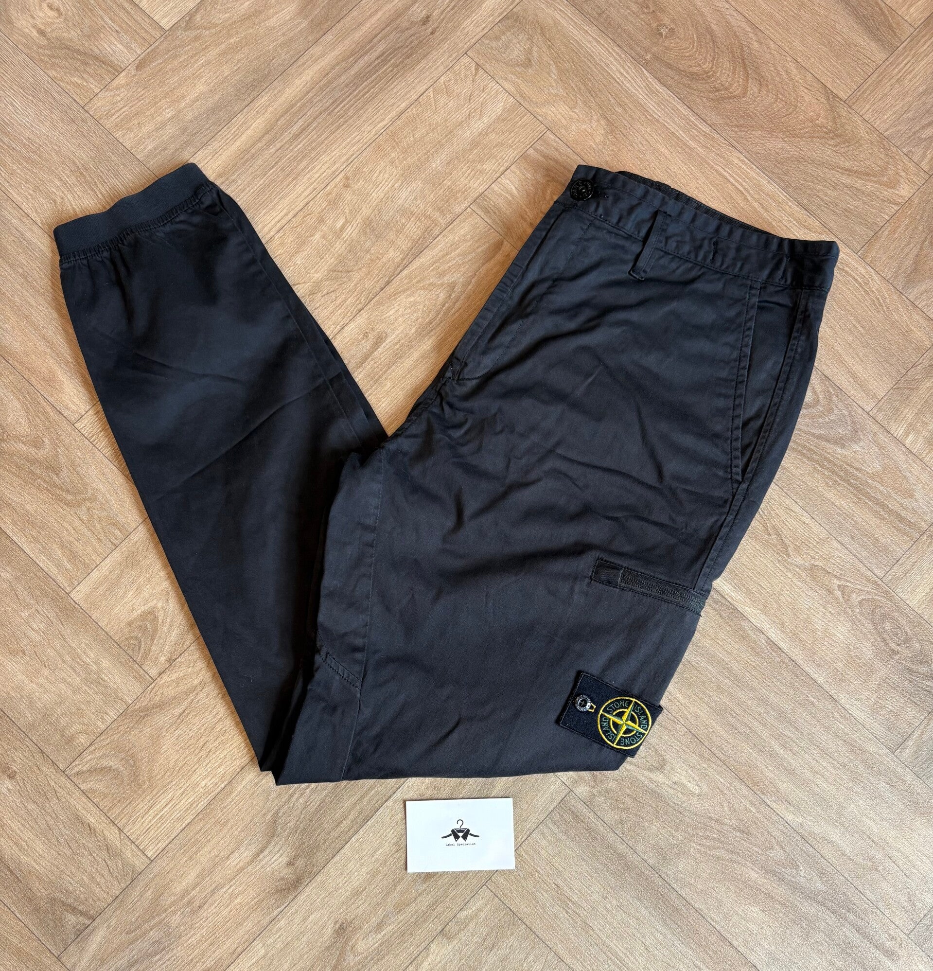 Stone Island Cuffed Cargos - 33W