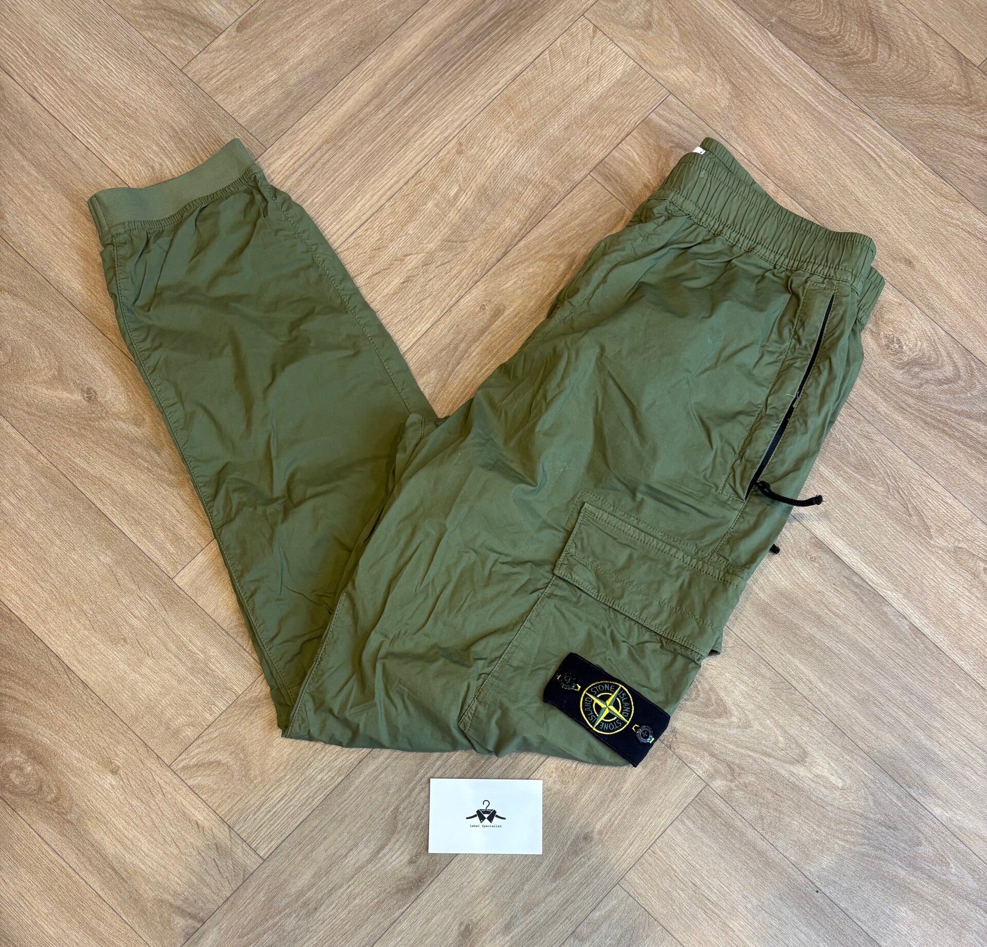 Stone Island Cuffed Cargos - 32W