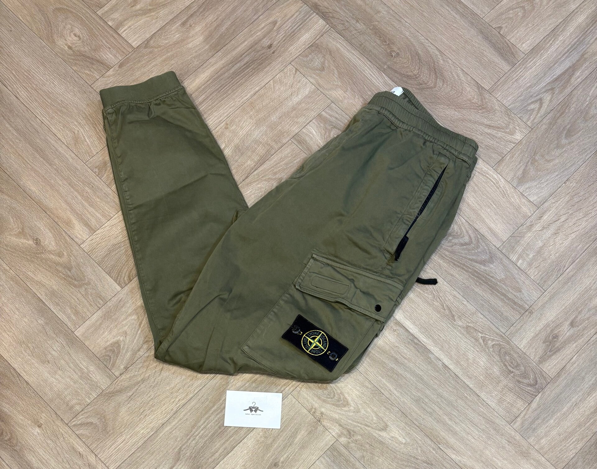 Stone Island Cuffed Cargos - 32W