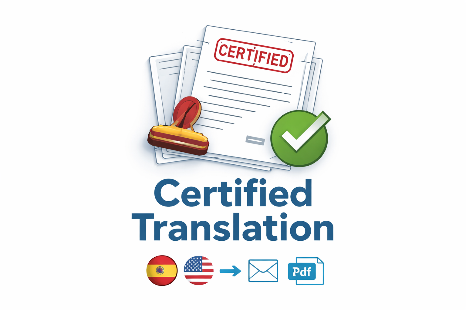 Certified Translations per page