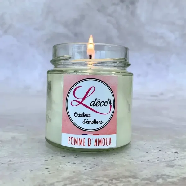 BOUGIE POMME D'AMOUR