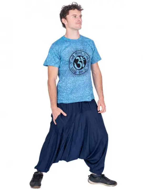 Blauwe Afghaanse broek