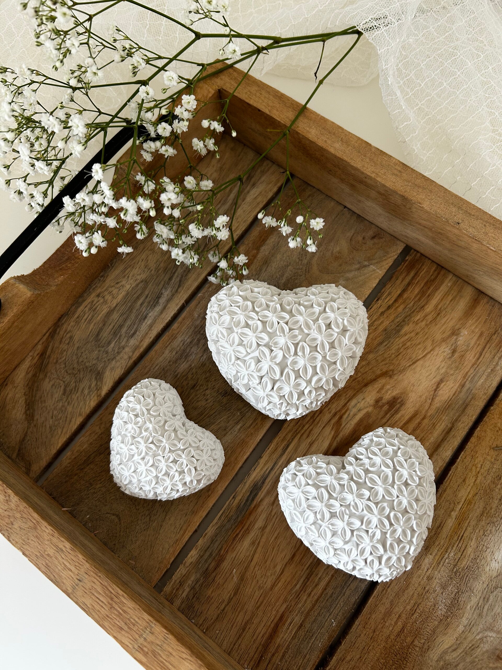 Herz aus Blümchen