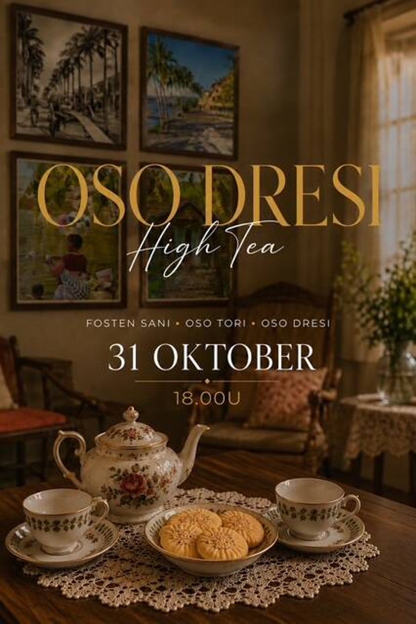 OSO DRESI HIGH TEA