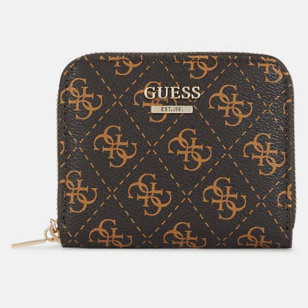 Portefeuille Tyren Marron et Noir Guess