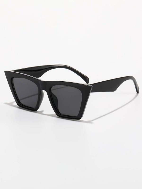 Lunettes de soleil à verres teintés à monture acrylique