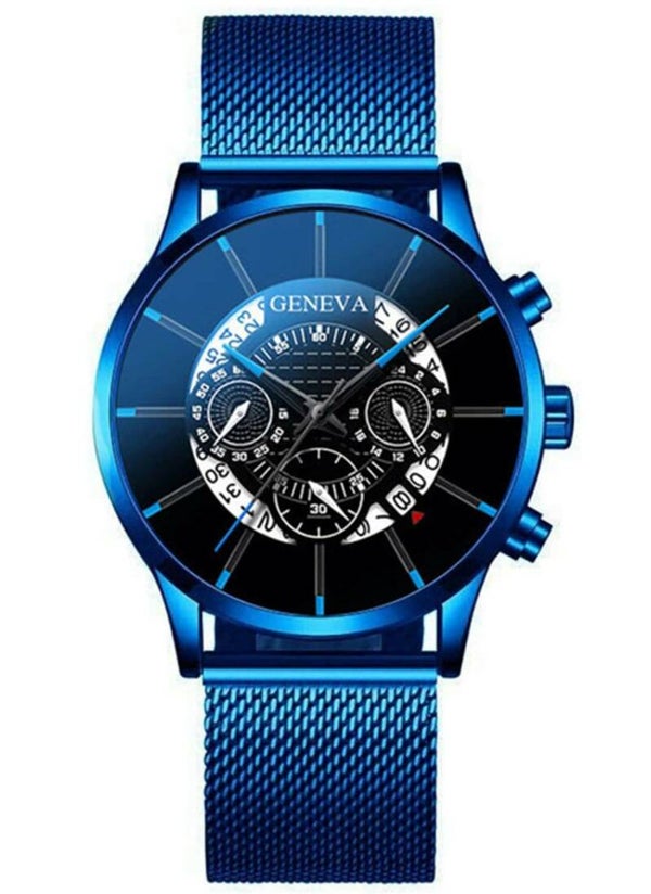 Montre à quartz à triple cadran Homme