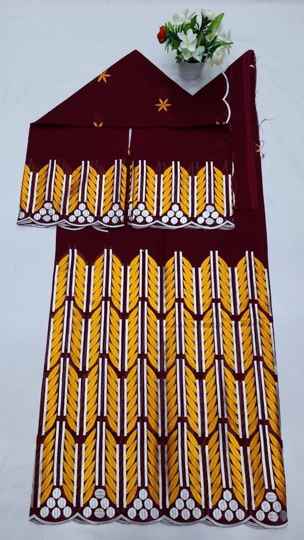 Salouva broderie Palmiers