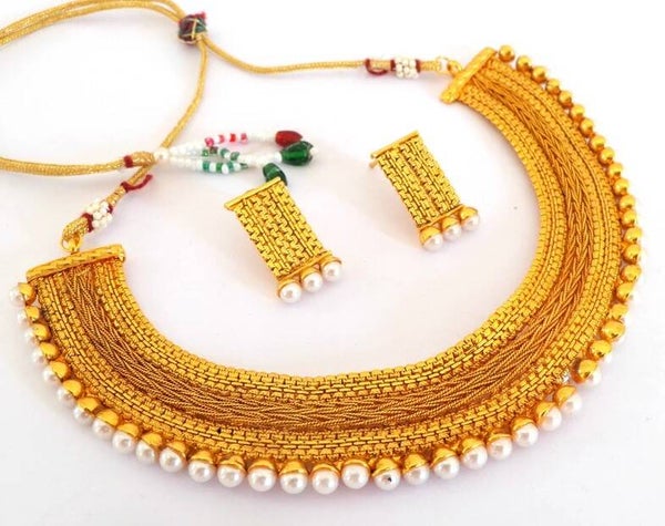 Ensemble de bijoux Indien Un gramme d'Or