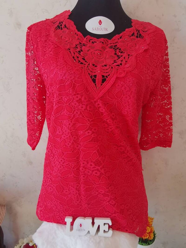 Body en dentelle Rose16