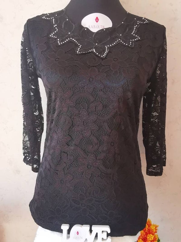 Body en dentelle Noir