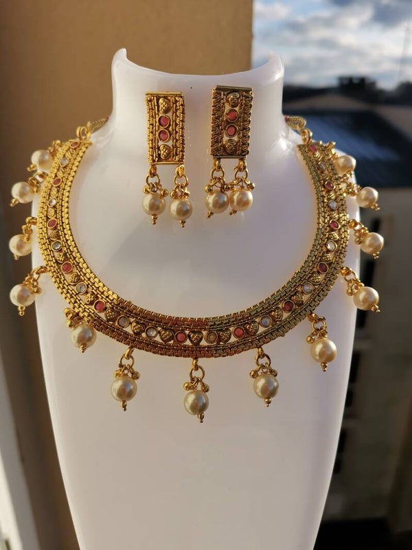 Ensemble de bijoux Indien Un gramme d'Or