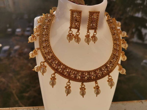 Ensemble de bijoux Indien Un gramme d'Or