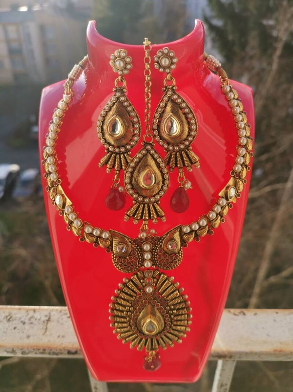 Ensemble de bijoux Indien Un gramme d'Or