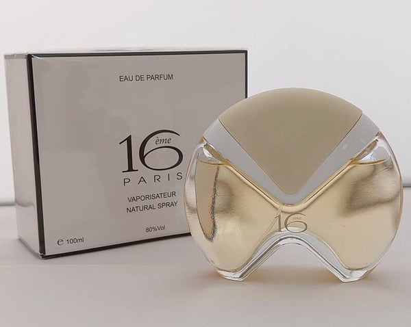 16eme Paris Zwart - Eau de Parfum - 100 ml - Fruitig/Fris met Musk, Citroen en Amber