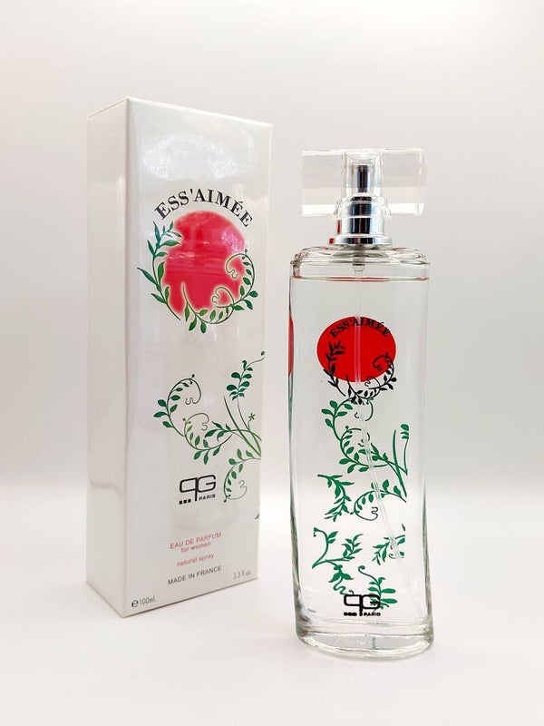 Ess 'Aimée - Eau de Parfum - 100 ml - een heerlijk zachte geur met Roos, Viooltje en Witte Musk