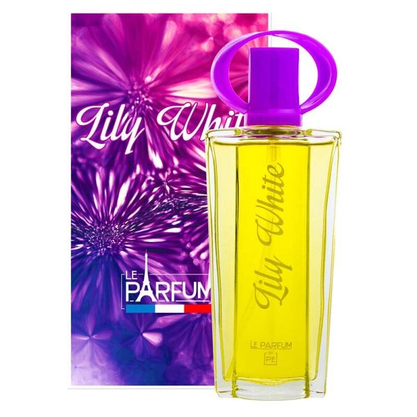 Franse Dames Parfum - Lily White - een heerlijke Orïentaals/Bloemige Eau de Toilette - met Bergamot - Jasmijn en Vanille.
