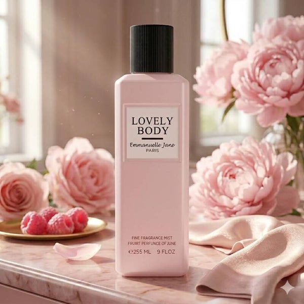 Franse Body Mist - Lovely Body - een heerlijke frise geur - blijft zeker 6 uur ruiken.