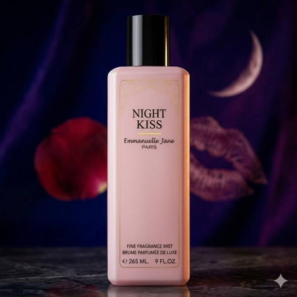 Franse Body Mist - Night Kiss - Een heerlijke zwoele geur - blijft 6 uur ruiken