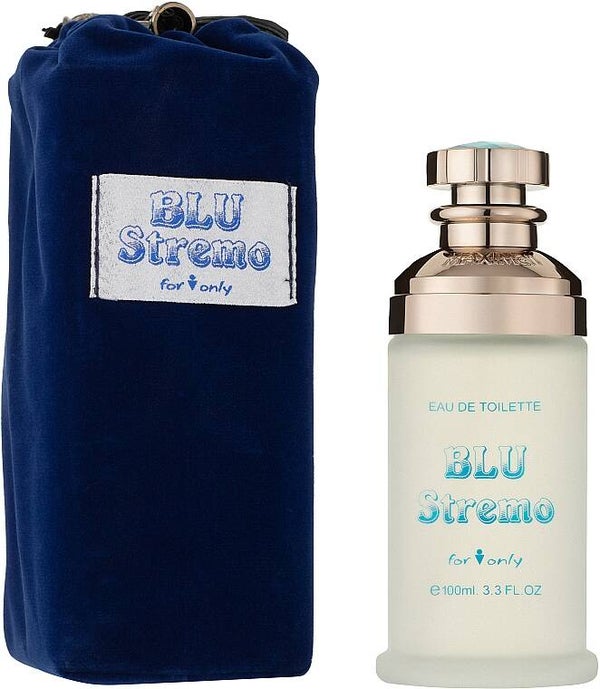Blu Stremo - Eau de Toilette -  100 ml - een unieke frisse geur met o.a. Rozemarijn en Muskus