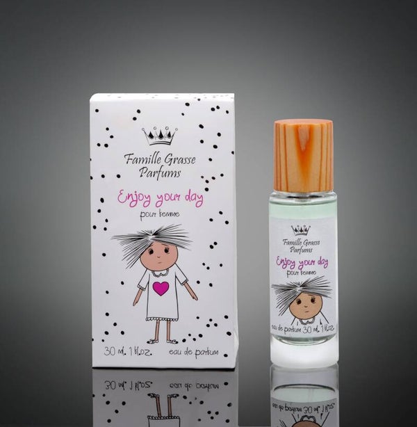 Luxe Franse Eau de Parfum - Enjoy Your Day - een heerlijk lichte geur voor meisjes/dames - met Perzik - Muskus - Amber.