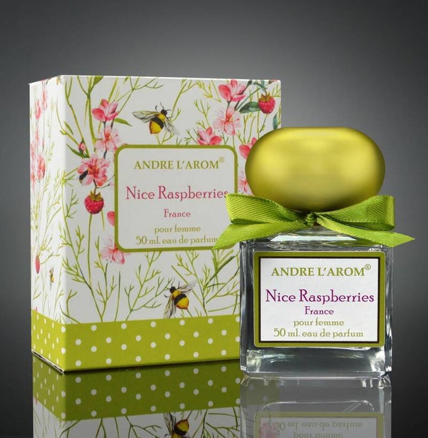 Luxe Franse Eau de Parfum - Nice Raspberries  - een heerlijke frisse/bloemige geur Rozen, Rode Bessen en Muskus