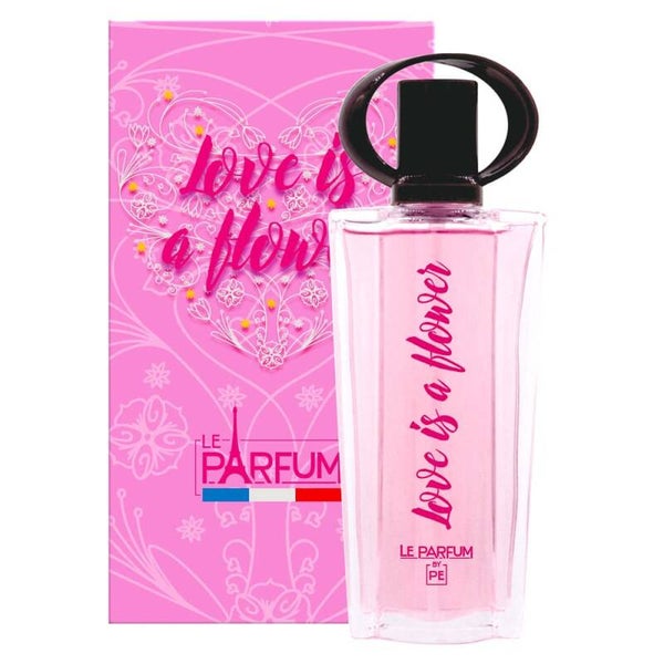 Franse Dames Parfum - Love is a Flower - een heerlijke bloemige geur - met Roos en Lelietje van Dalen.