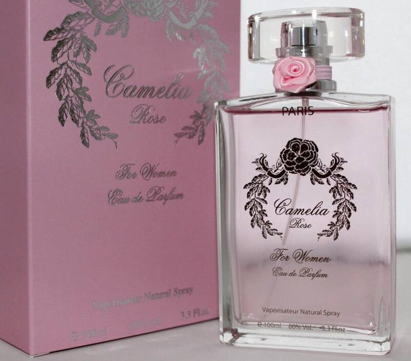 Camelia Rose - Eau de Parfum - 100 ml - bloemig dames parfum met o.a. Jasmijn, Iris en Patchouli