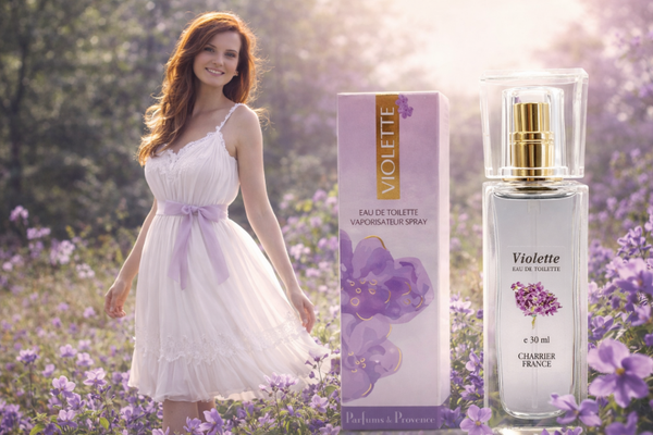 Franse Dames Parfum - Parfum de Provence Violette - Franse Eau de Toilette - Bloemig -  met Viooltjes