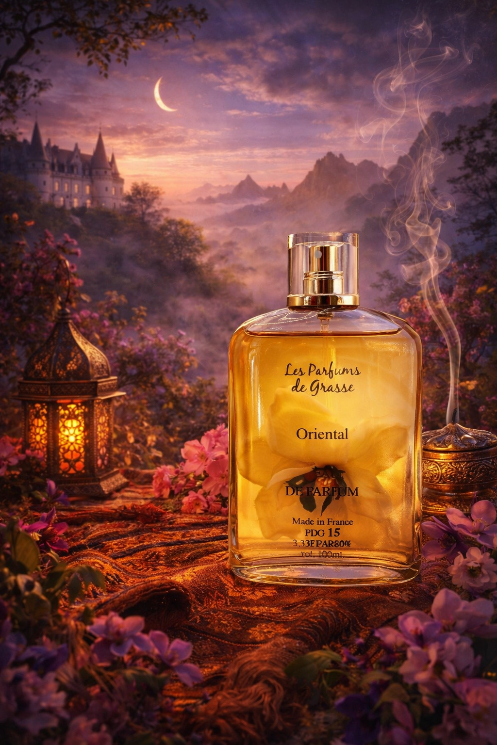 Les Parfums de Grasse Oriental - Eau de Parfum - 100 ml - een heerlijke bloemig/oosters parfum