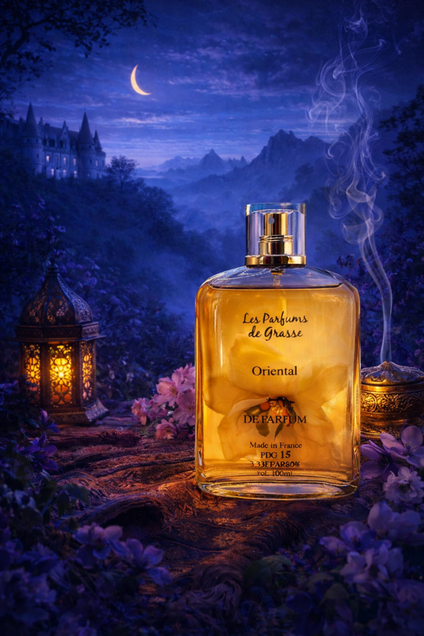 Franse Dames Parfum - Les Parfums de Grasse Oriental - 100 ml - een heerlijke bloemig- oosterse Eau de Parfum
