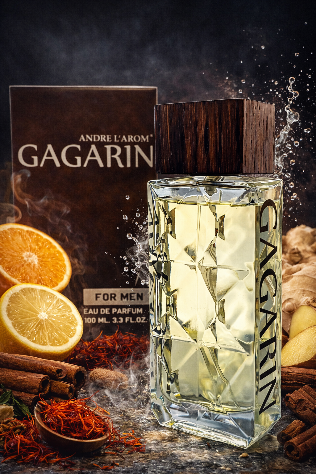 Gagarin - Eau de Parfum - 100 ml - een kruidige geur met Kaneel, Saffraan en Musk