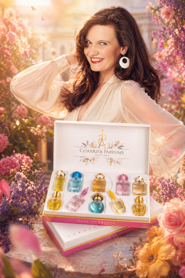 Franse Dames Parfum - White Box (Collection Précieuse) - Eau de Parfum Miniaturen - 10 stuks - In luxe geschenkverpakking.