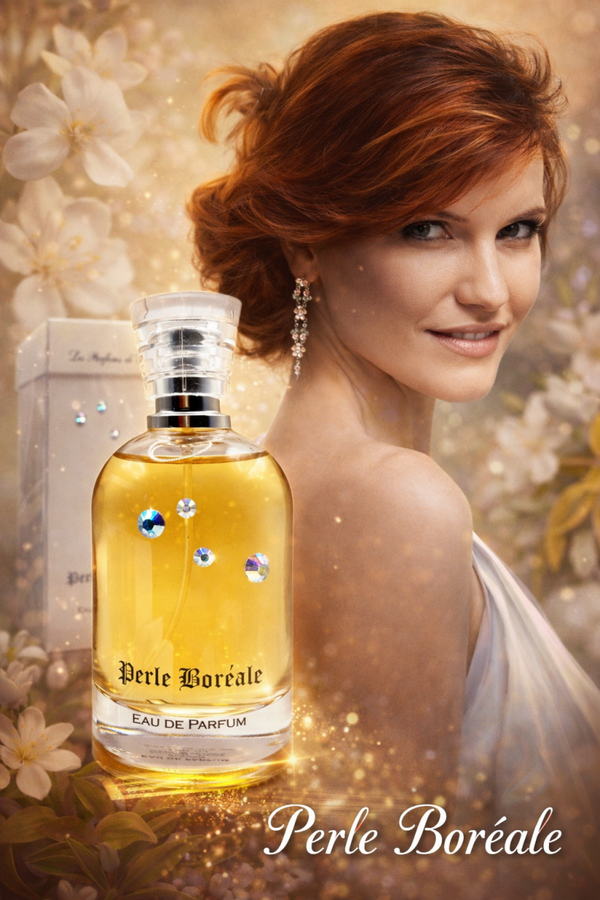 Franse Dames Parfum - Perle Boreale - Eau de Parfum -  100 ml - met Oranjebloesem - Jasmijn en Gardenia