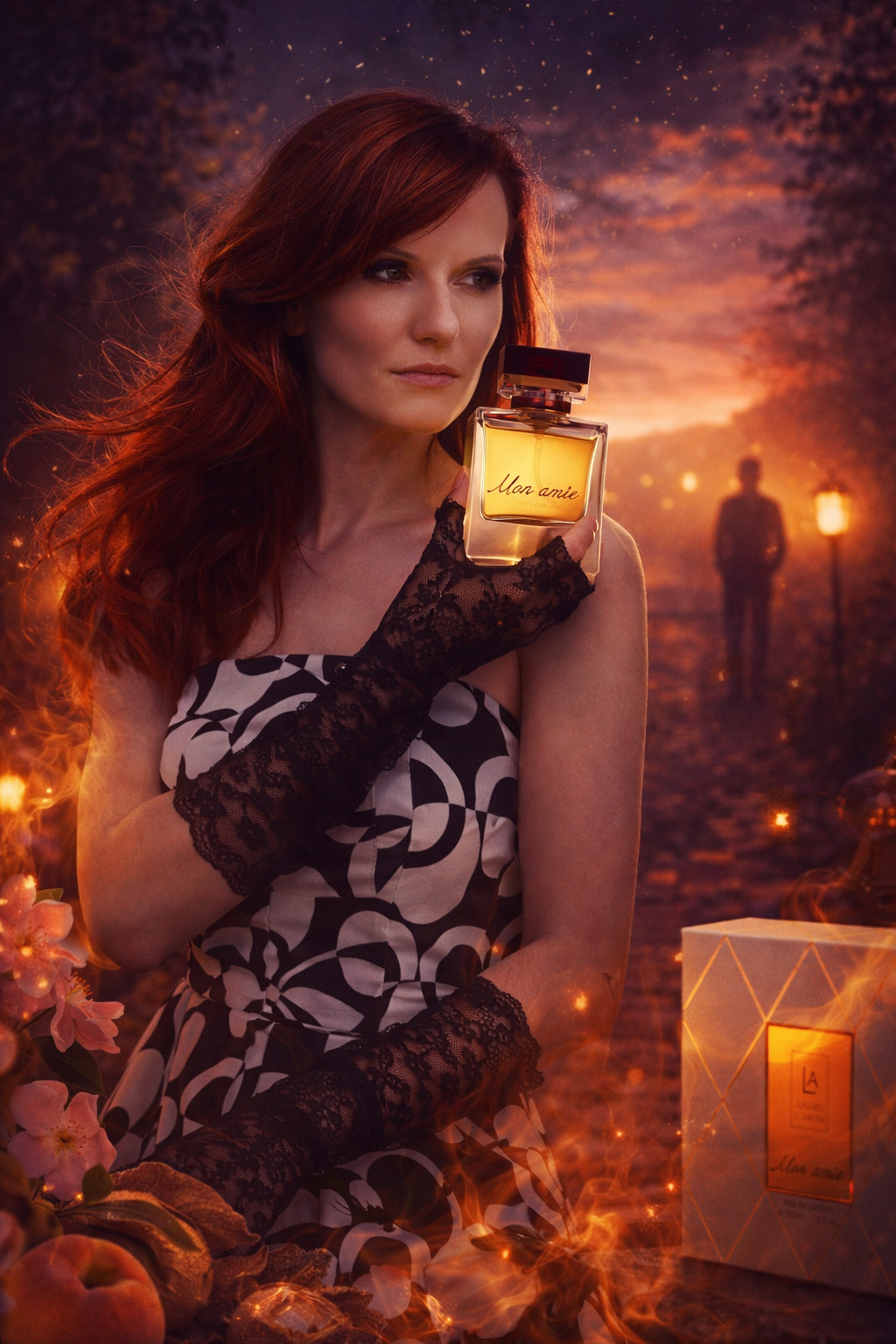 Mon Amie - Eau de Parfum - 50 ml - een heerlijke zachte oriëntaalse geur - met o.a Perzik ( met Gratis parfumverstuiver)