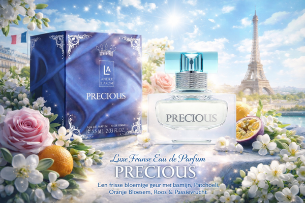 Precious - Eau de Parfum - 50 ml - heerlijke fris bloemig/houtige geur  - met o.a. Magnolia - Passievrucht en Bergamot